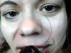 Eating Her Own Creamy Cum (Grool)