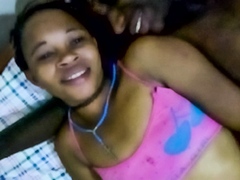 African Couple Homemade Selfie Sex
