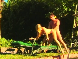 Outdoor Hard Sex With My Hunky Stepdad