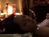 Japanese fingered on massage table