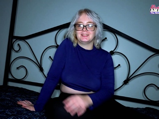 Amateur blonde wife jerking dick 2