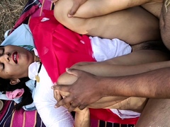 Real Desi Hot Indian Couple Outdoor Sex In Jungle