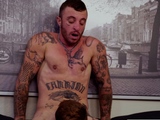 FTM Men - FTM bad boy rides tatted up studs giant cock