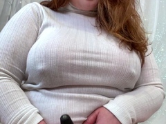 Big Boobs Milf Masturbates With Her Dildo