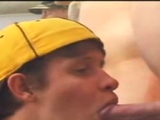 Military str8 dudes cocksucked by gay