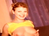 Pretty Girl Loves Homemade Blowjob and Cum Swallowing