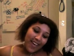 Big-Titted Black BBW Webcam Show